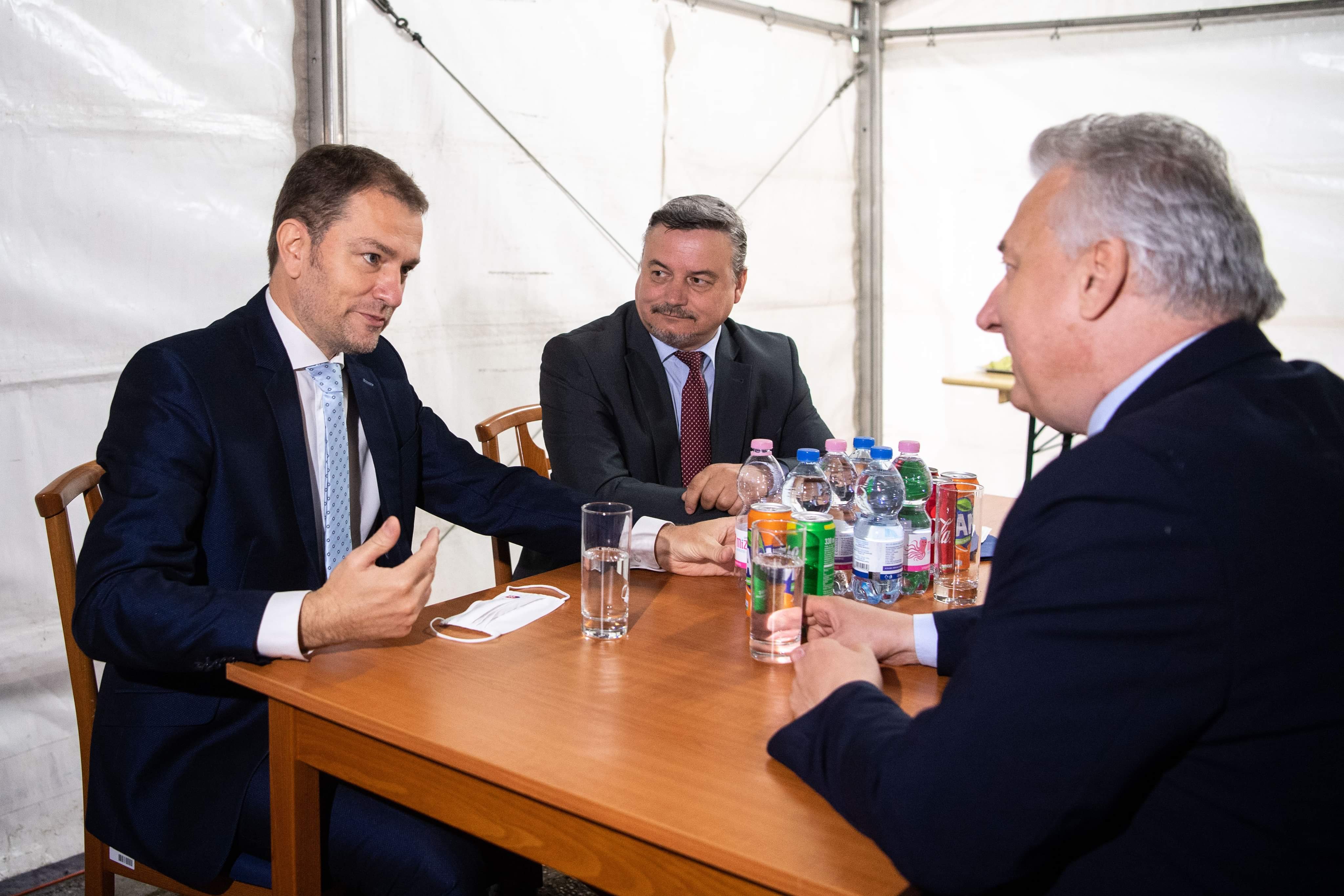 Semjén Zsolt a szlovák miniszterelnökkel