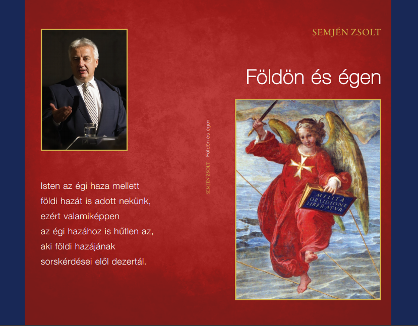 Semjén Zsolt legújabb kötetének borítója